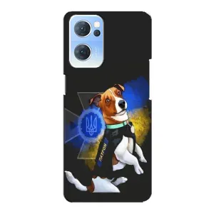 Чохли з картинкою собаки Патрон для Oppo Reno7 5G (AlphaPrint) (Патрон собачка)