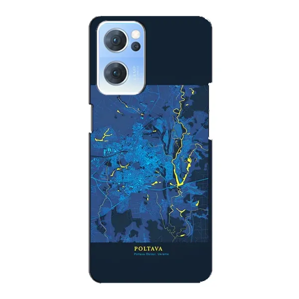 Чохол з принтом «Полтава» для OPPO Reno7 5G