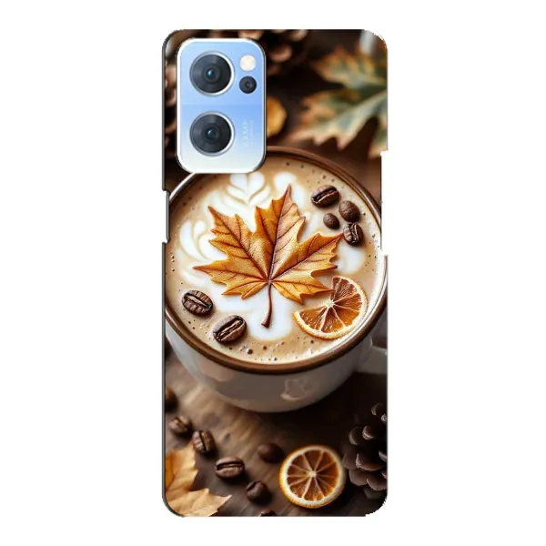 Чехол с принтом «Пряный кофе» для OPPO Reno7 5G
