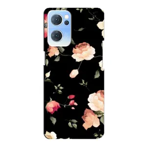Чохли з квітами для Oppo Reno7 5G (VPrint) (Трояндочки)