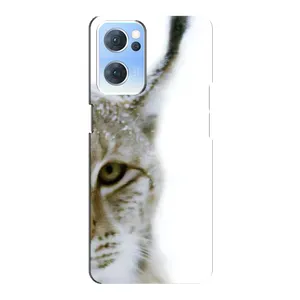 Чехлы с картинками животных Oppo Reno7 5G (Рысь)