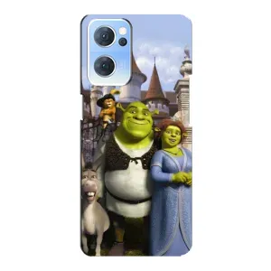 Чехол с мультфильмом Шрек на Oppo Reno7 5G