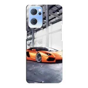 Чохли з Машинами на OPPO Reno7 5G (VPrint) (Sport Car)
