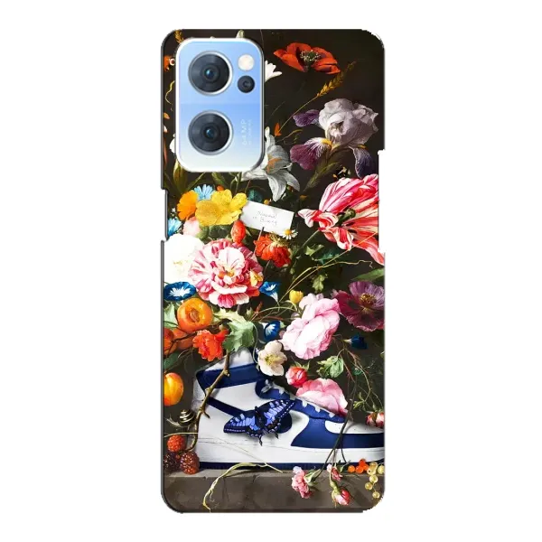 Чехол с принтом «Стиль Найк» для OPPO Reno7 5G