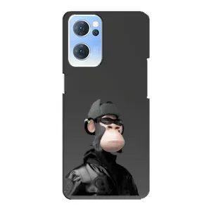 Чохли з Мавпами NFT для Oppo Reno7 5G (AlphaPrint) (стильна мавпа NFT)