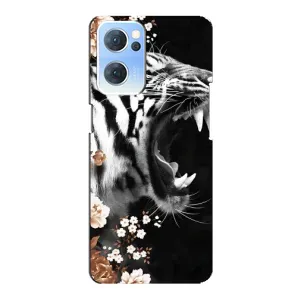 Чехлы с картинками животных Oppo Reno7 5G (Стильный ТИГР)