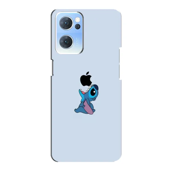 Чехол с принтом «Stitch apple» для OPPO Reno7 5G