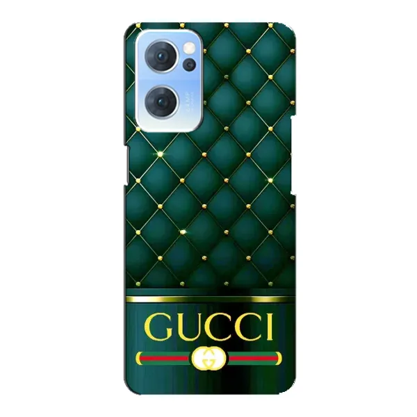 Чохол з принтом «Текстура Гуччі» для OPPO Reno7 5G