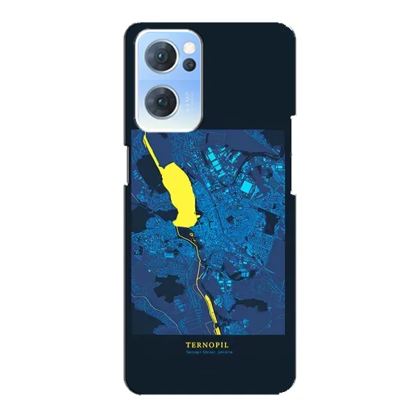 Чохол з принтом «Тернопіль» для OPPO Reno7 5G