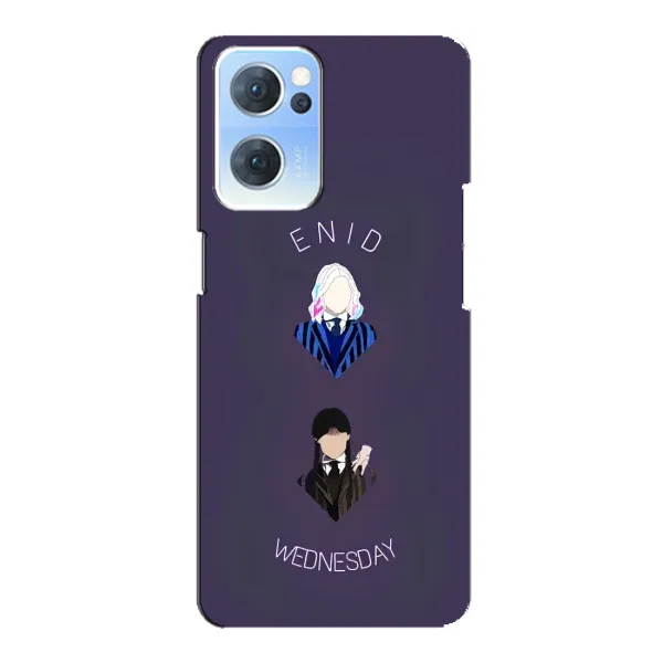 Чехол с принтом «Уэнздей и подруга» для OPPO Reno7 5G