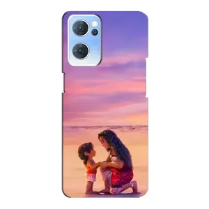 Чохол з мультфільмом Ваяна Oppo Reno7 5G (Маленька Ваяна)