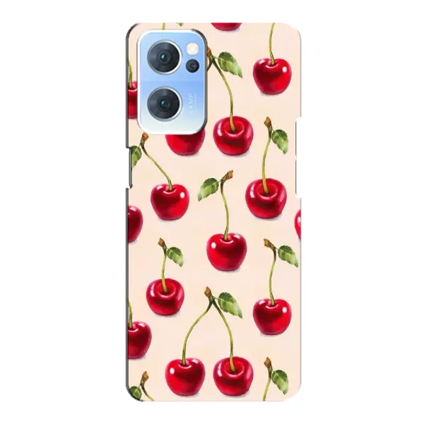 Чехол с принтом «Вишня» для OPPO Reno7 5G
