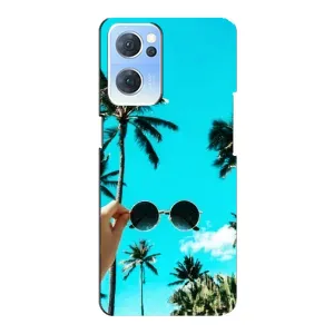 Силиконовый чехол с КАРТИНКАМИ лето для Oppo Reno7 5G (AlphaPrint)