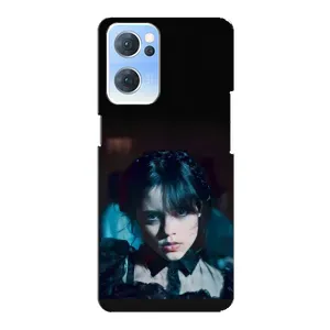 Чохли Венсдей на Oppo Reno7 5G Уенсдей (AlphaPrint) (погляд Венздей)