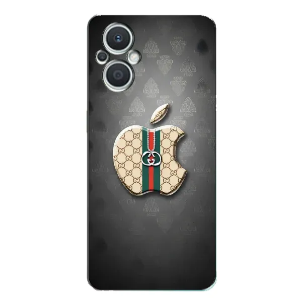 Чехол с принтом «Apple gucci» для OPPO Reno7 Lite (5G) Чехол с принтом «Apple gucci» для OPPO Reno7 Lite (5G)