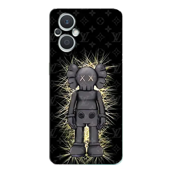 Чехол с принтом «Bearbrick LV» для OPPO Reno7 Lite (5G) Чехол с принтом «Bearbrick LV» для OPPO Reno7 Lite (5G)