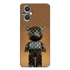 Чохли для Oppo Reno7 Lite (5G) - Bearbrick Louis Vuitton (PREMIUMPrint)