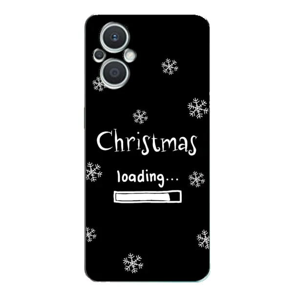 Чехол с принтом «Christmas loading» для OPPO Reno7 Lite (5G)