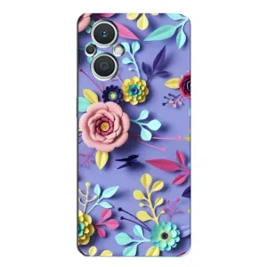 Чохли з квітами для Oppo Reno7 Lite (5G) (VPrint) (Дизайн квітів)