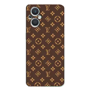 Чехлы Луи Витон для Oppo Reno7 Lite (5G) (AlphaPrint - LOUIS VUITTON) (фон LOUIS VUITTON)