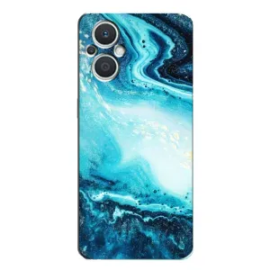 Мраморный чехол на Oppo Reno7 Lite (5G) (VPrint)