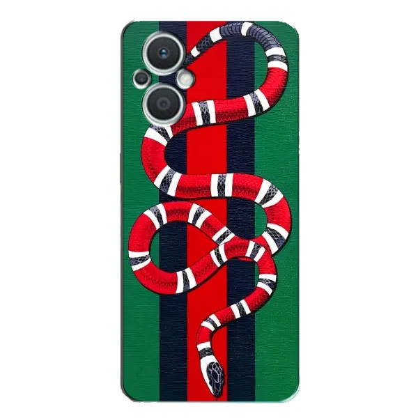 Чехол с принтом «Gucci змия» для OPPO Reno7 Lite (5G) Чехол с принтом «Gucci змия» для OPPO Reno7 Lite (5G)