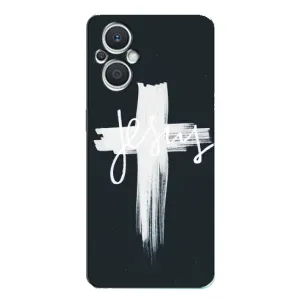 Чехол для Oppo Reno7 Lite (5G) (AlphaPrint) - (Христианские) (Иисус)