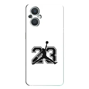 Чехлы для Oppo Reno7 Lite (5G) - с картинкой JORDAN (AlphaPrint) (Jordan 23)