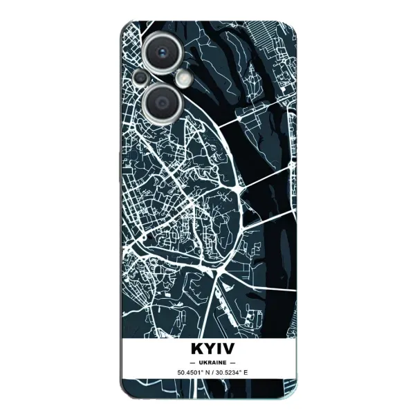Чехол с принтом «Киев» для OPPO Reno7 Lite (5G)