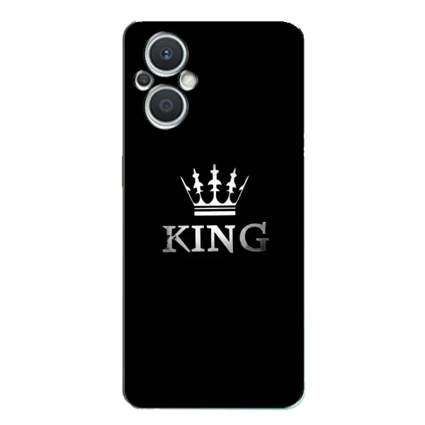 Чехол с принтом «KING» для OPPO Reno7 Lite (5G)