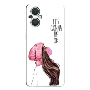Чехол с печатью для Oppo Reno7 Lite (5G) - (Мода) (AlphaPrint) (Коронавирус)