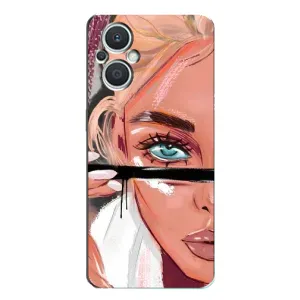 Чехол с печатью для Oppo Reno7 Lite (5G) - (Мода) (AlphaPrint)