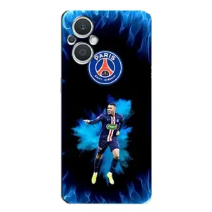 Чехлы Килиан Мбаппе для Oppo Reno7 Lite (5G) (Мбаппе в огне)