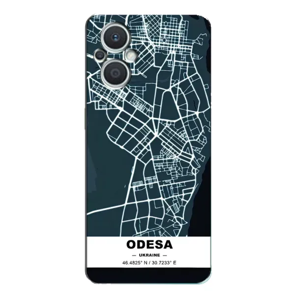 Чехол с принтом «Одесса» для OPPO Reno7 Lite (5G)