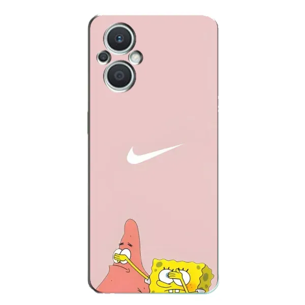 Чехол с принтом «Патрик и Губка» для OPPO Reno7 Lite (5G)