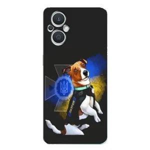 Чехлы с картинкой собаки Патрон для Oppo Reno7 Lite (5G) (AlphaPrint) (Патрон собачка)