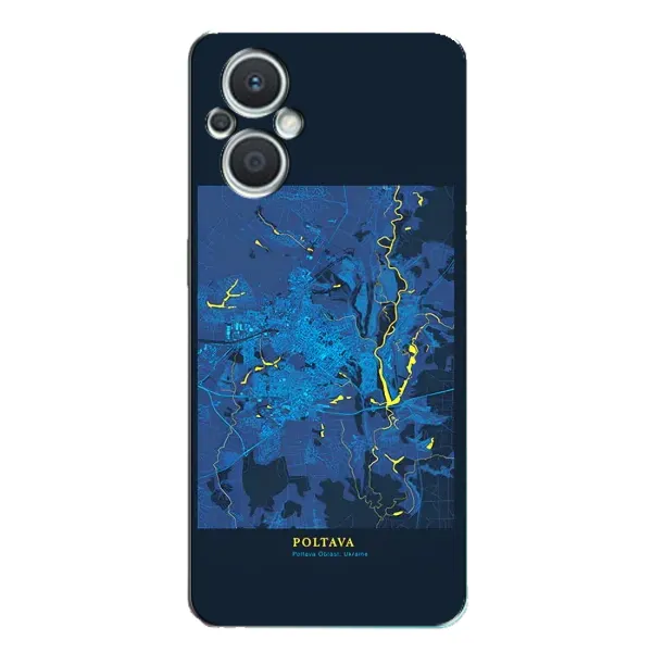Чехол с принтом «Полтава» для OPPO Reno7 Lite (5G)