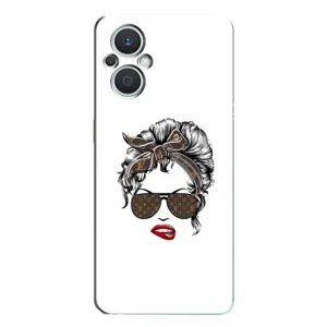 Чехлы Луи Витон для Oppo Reno7 Lite (5G) (AlphaPrint - LOUIS VUITTON) (стильная с луи витон)