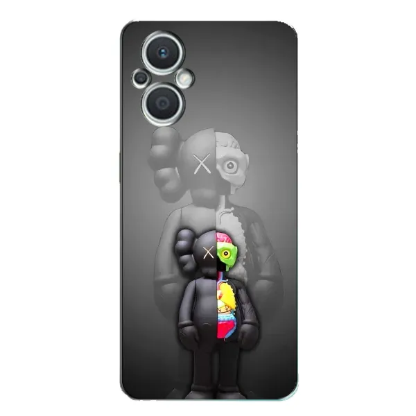 Чехол с принтом «Тело Bearbrick» для OPPO Reno7 Lite (5G) Чехол с принтом «Тело Bearbrick» для OPPO Reno7 Lite (5G)