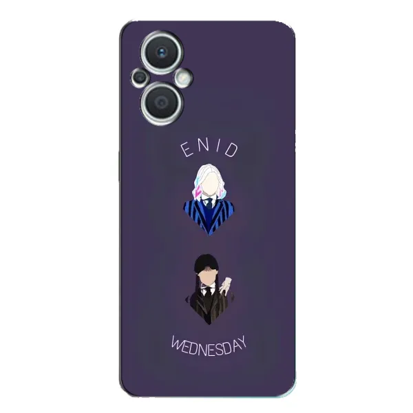 Чехол с принтом «Уэнздей и подруга» для OPPO Reno7 Lite (5G)
