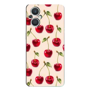 Чохли з фруктами для Oppo Reno7 Lite (5G) (VPrint) (Черешня)