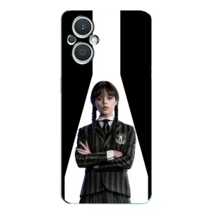 Чехлы Венсдей на Oppo Reno7 Lite (5G) Уэнсдей (AlphaPrint) (W-Wednesday)