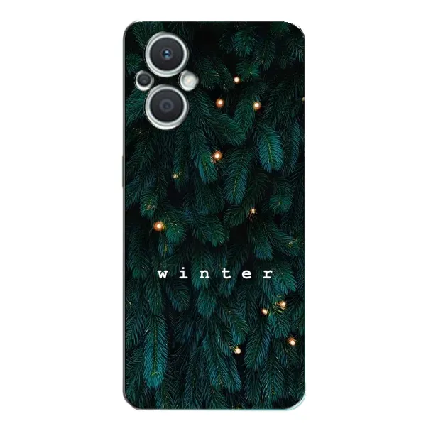 Чехол с принтом «Winter» для OPPO Reno7 Lite (5G)