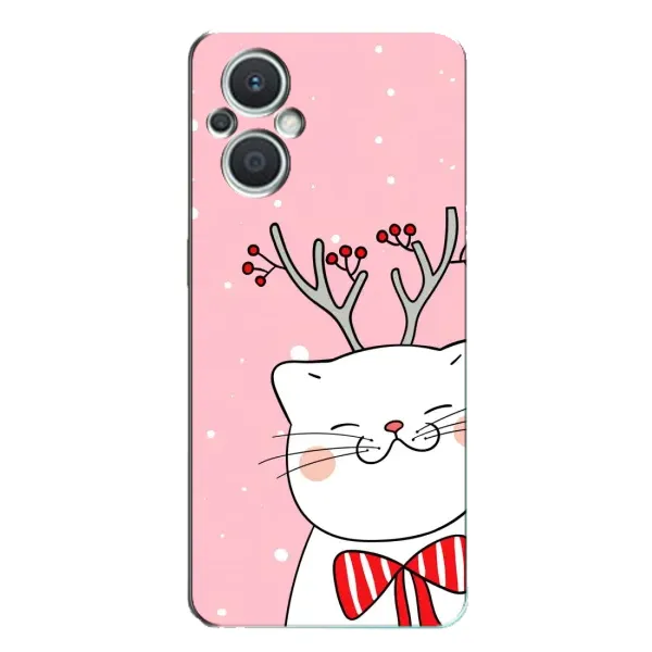 Чехол с принтом «Зимний кот» для OPPO Reno7 Lite (5G) Чехол с принтом «Зимний кот» для OPPO Reno7 Lite (5G)