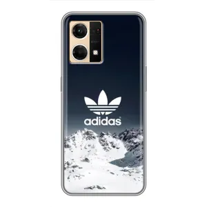 Чехлы Адидас для Oppo Reno7 Pro 5G (AlphaPrint) (Адидас в горах)