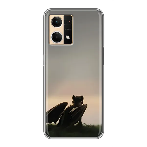 Чехол с принтом «Беззубик» для OPPO Reno7 Pro 5G Чехол с принтом «Беззубик» для OPPO Reno7 Pro 5G