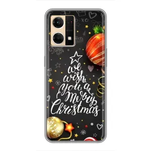 Рождественские Чехлы для Oppo Reno7 Pro 5G (VPrint) (Елочка)