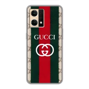 Чехлы ГУЧЧИ для Оппо Рено 7 Про (AlphaPrint) (Gucci дизайн)