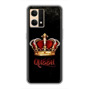 Чехол с Короной Оппо Рено 7 Про - (AlphaPrint) (Корона короля)