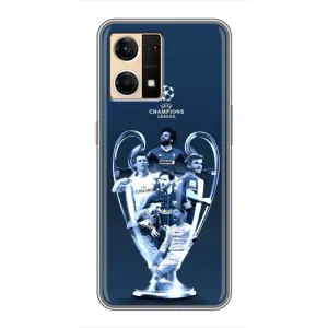 Чехлы для Oppo Reno7 Pro 5G (VPrint) - Футбольные клубы (Кубок ЛЧ)